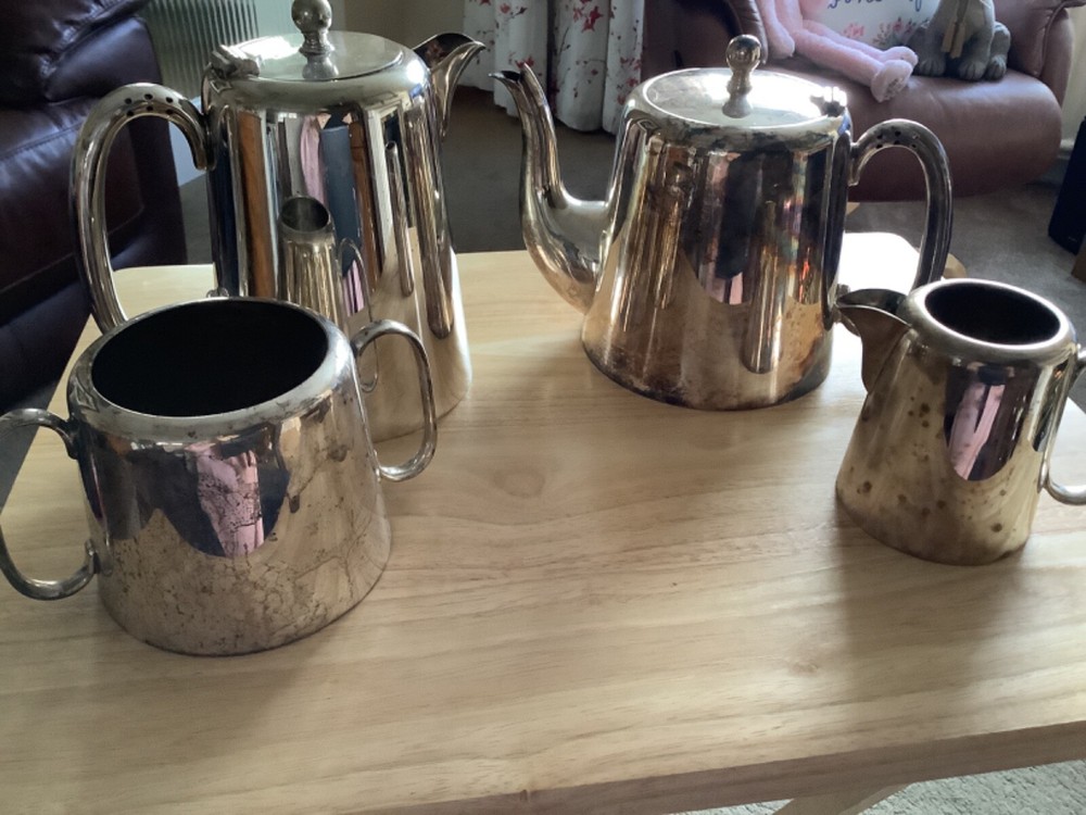 Silver PLATED TEA COFFEE SET