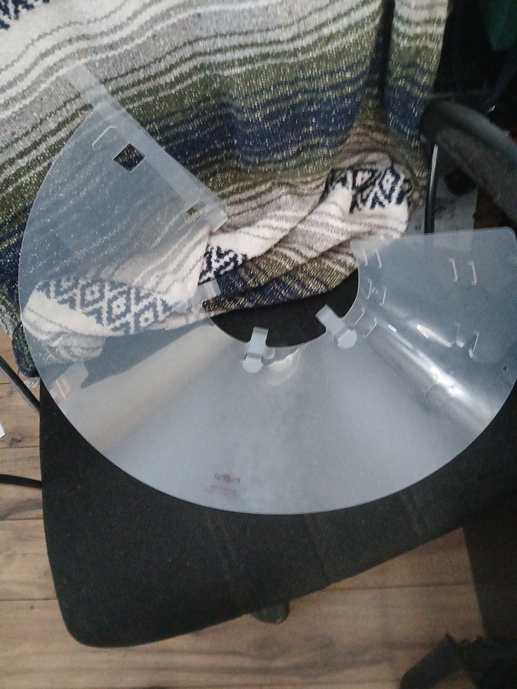 Pivatel Baxter Clear Dog Cone Size 20