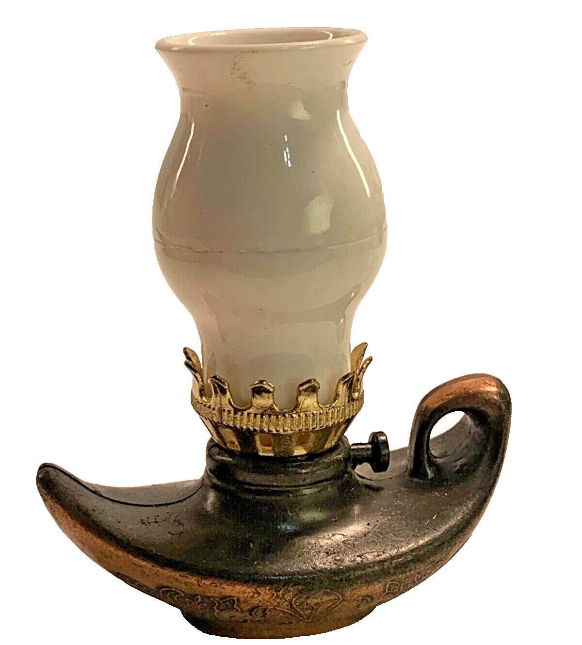 Vintage Die-Cast Pencil Sharpener Alibaba Style Aladdin Lamp t PSC3