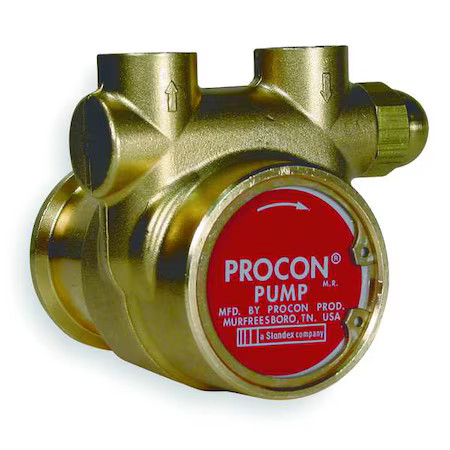 Procon 112A035f11ca 250 Pump, Rotary Vane, Brass