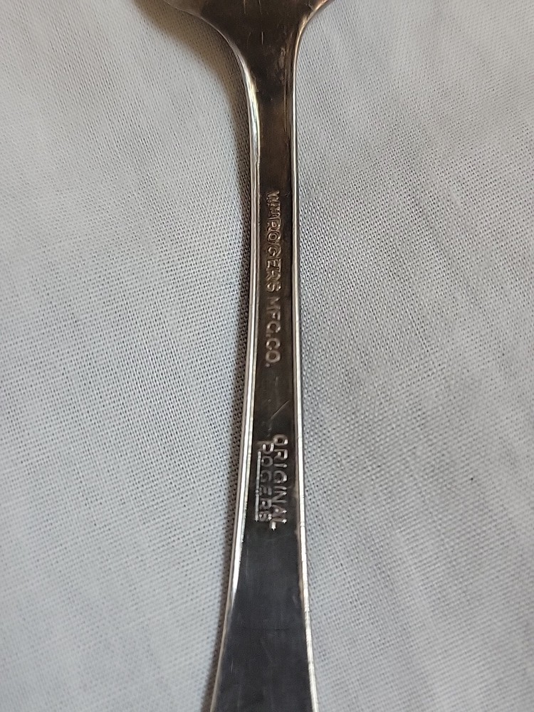 WM Rogers MFG Co Silverplate Teaspoon
