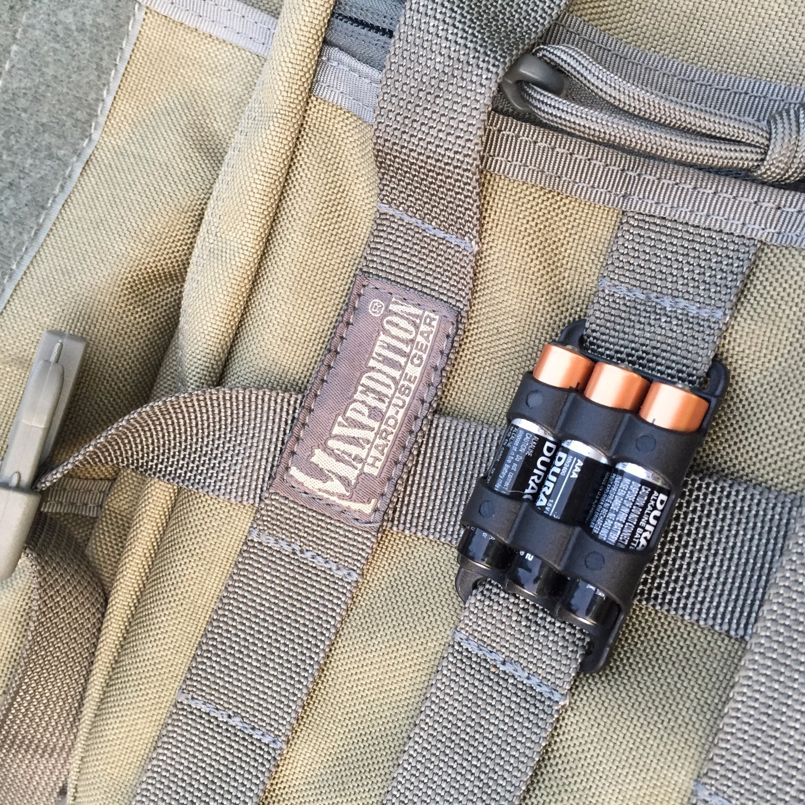 Spare Battery Holder AAA for Headlamp Etc. Extra Batteries at the Ready 2 Pack!