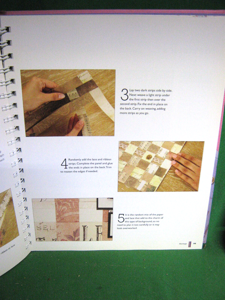 Total Scrapbooking - Instruction Book with 25 Projects