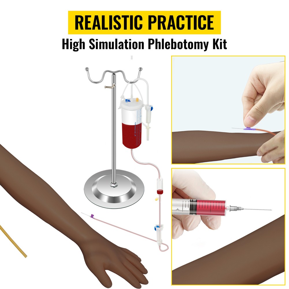 Iv Kit Iv Practice Arm Phlebotomy Venipuncture Practice Arm Training Model