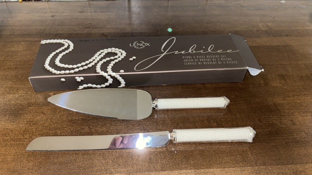 Lenox Dessert Knife and Server