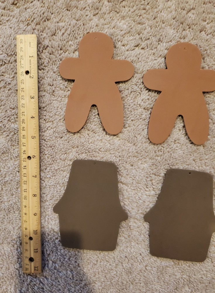 Gingerbread and house craft foam