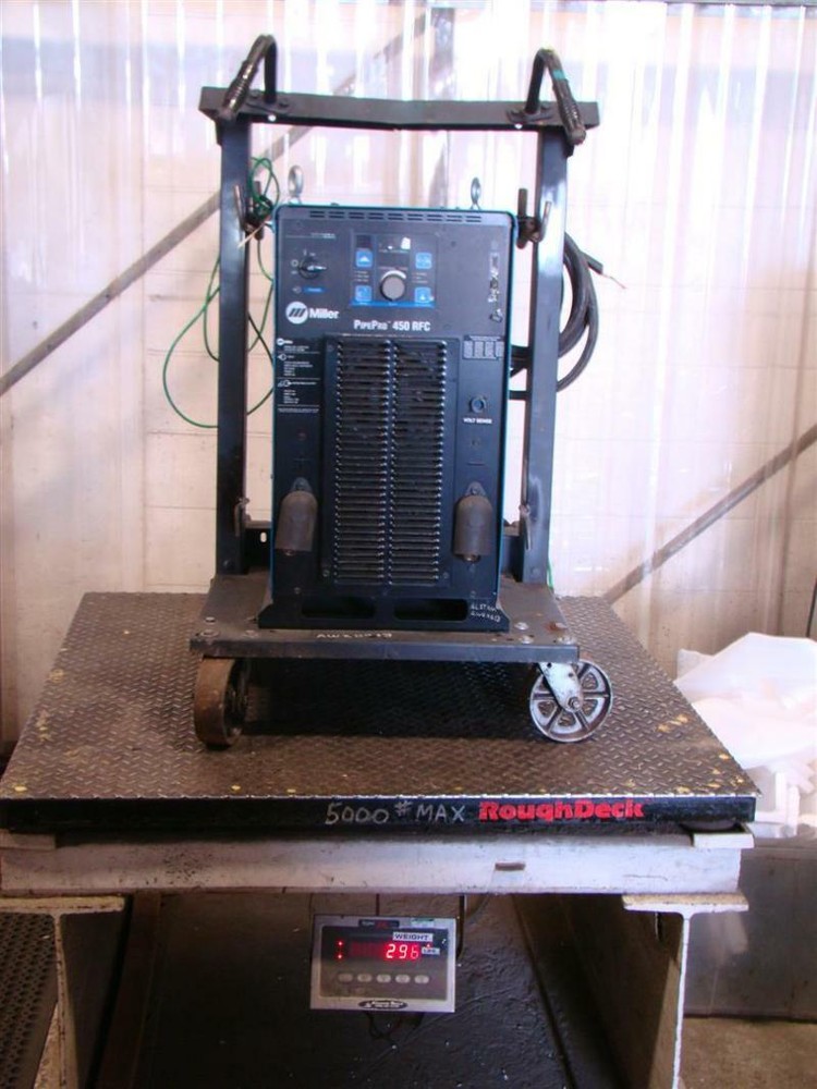 Miller Pulsed Mig Welder Power Source , Pipe Pro 450 RFC