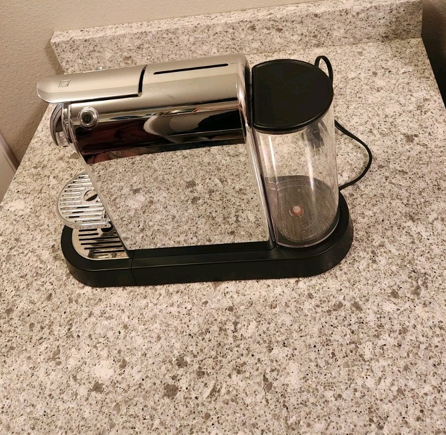 Nespresso CitiZ Chrome Espresso Machine, Type D111