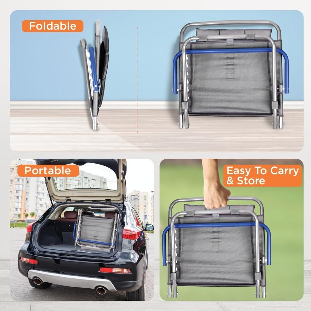 Back Rest for The Bed, Surgery Design, Padded Cushion, Back Support - Universal