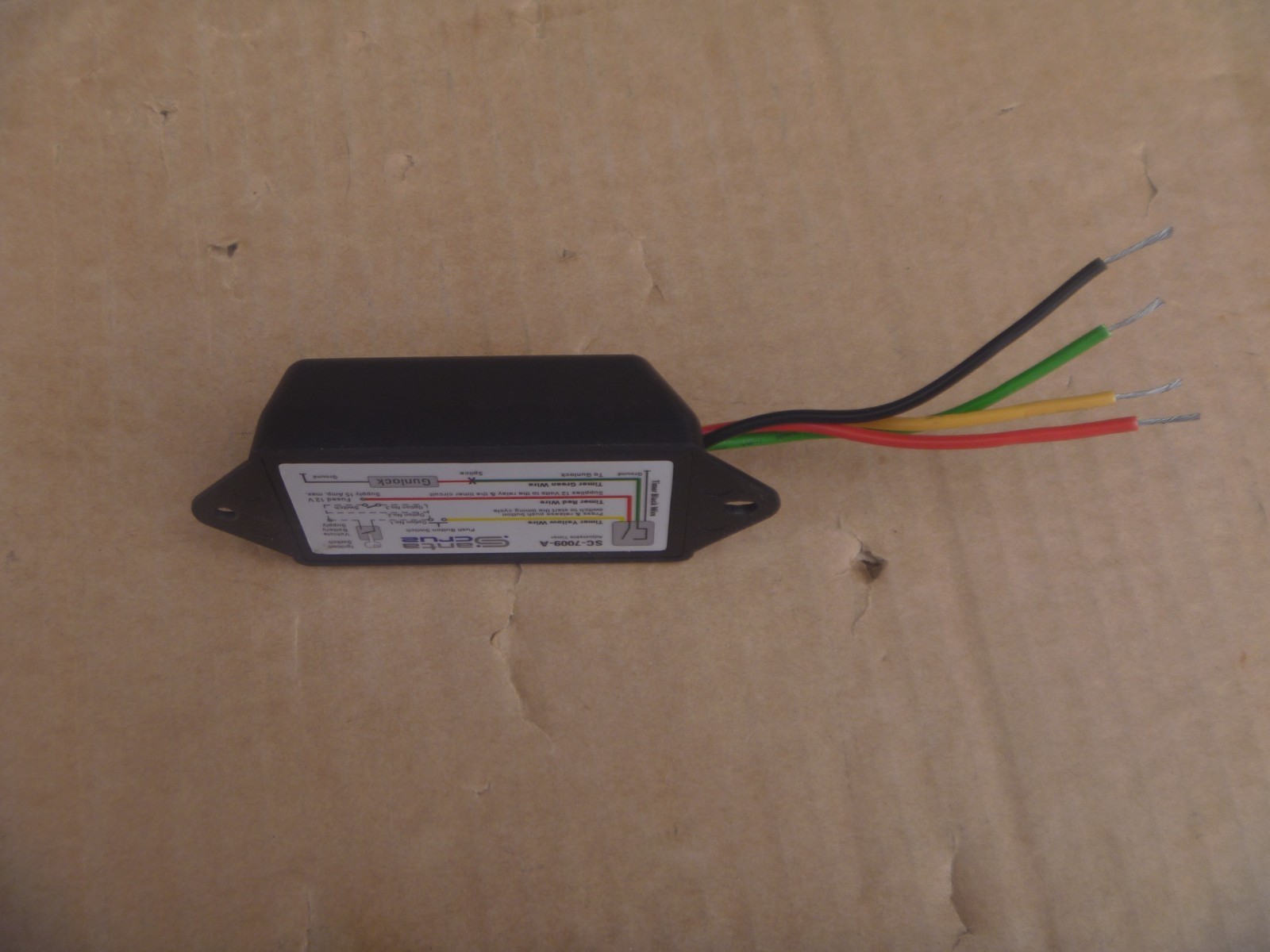 Santa Cruz Adjustable Gun Lock Timer SC-7009-A