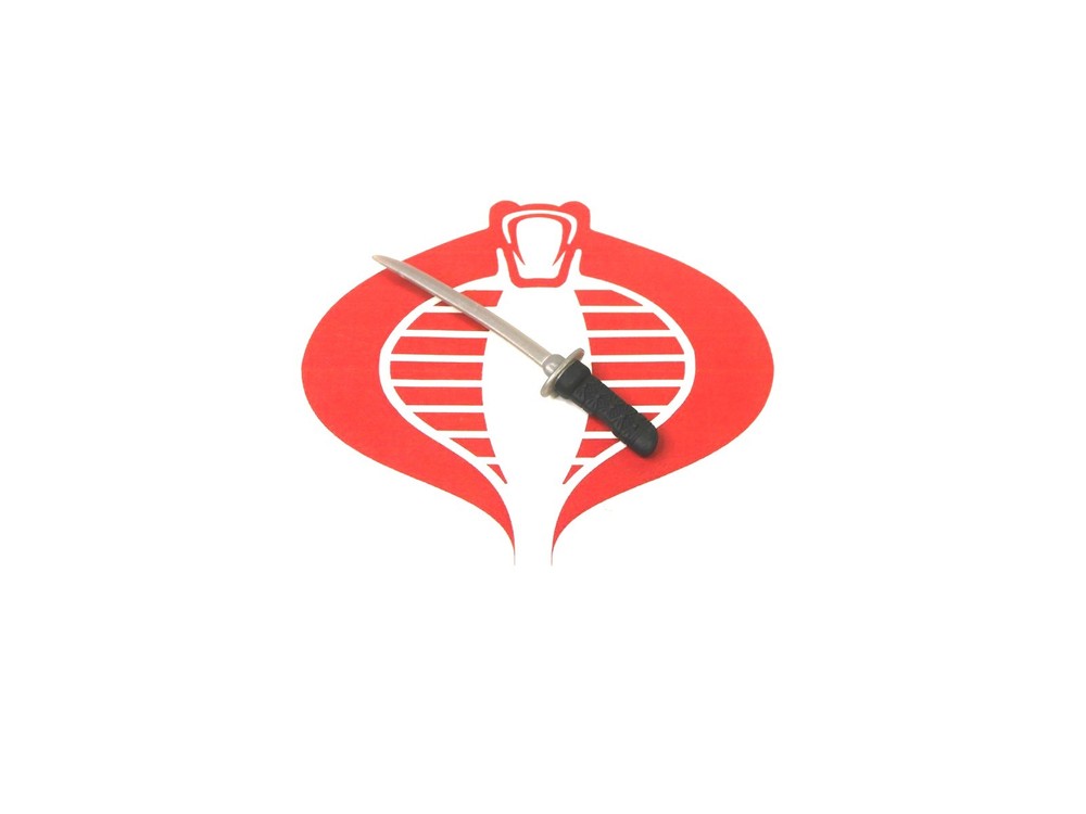 GI Joe Weapon Snake Eyes Short Sword 2003 1:6 Scale 12" Figure Accessory