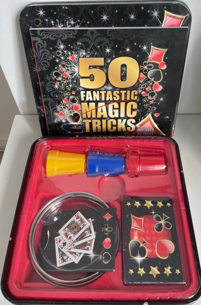 50 fantastic Magic Trick Box With Book