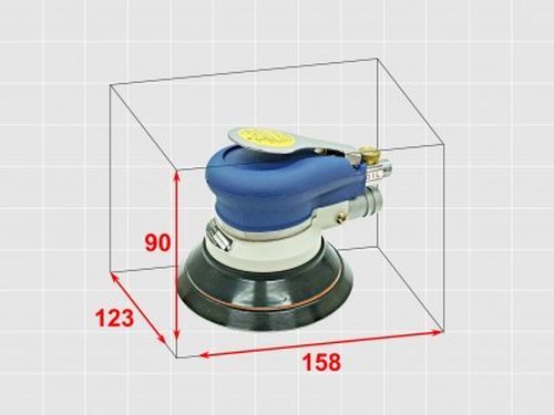 COMPACT TOOLS 914B2D Sander double action rotating Dust collection Pile and hook