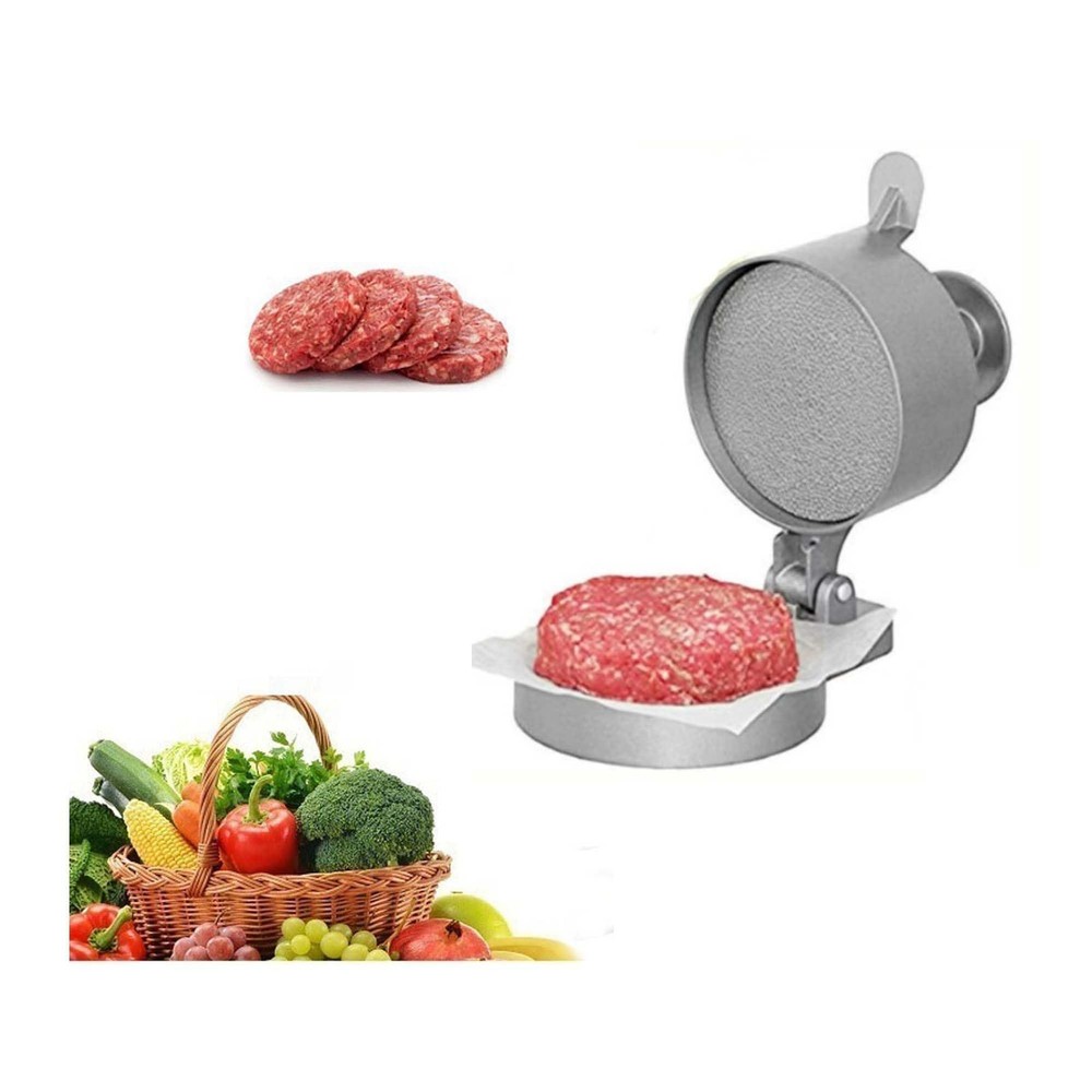 Professional Hamburger Press Adjustable Thickness Burger Patty Maker Tool