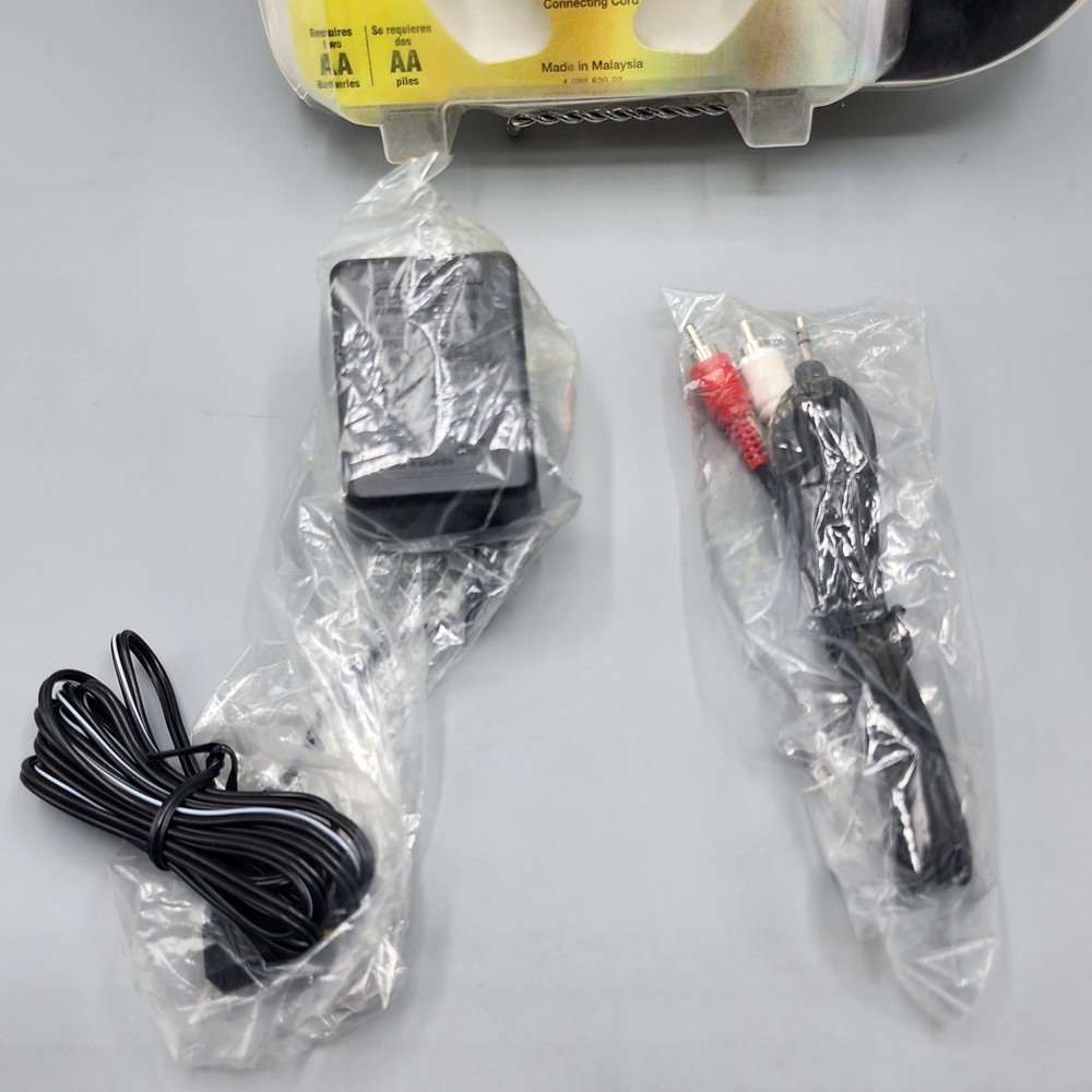 VTG Sony Discman D-E301 CD Player Original Box & Cables ONLY / READ