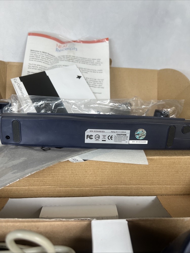 NeatReceipts Mobile Receipt and Document Scanner **No Disc**