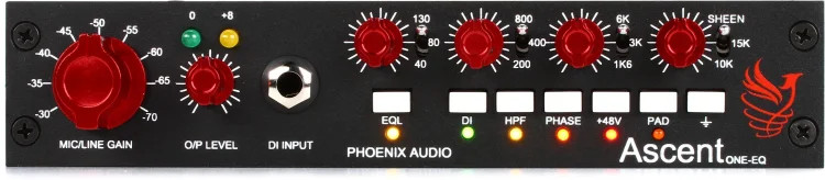 Phoenix Audio Ascent One EQ Microphone Preamp & EQ