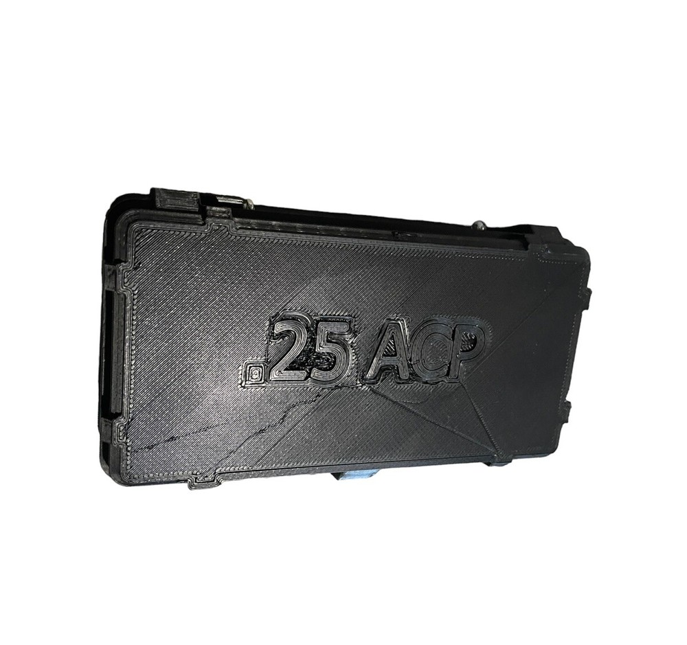 25acp Ammo Storage Case 100 Rounds Box Tray Storage