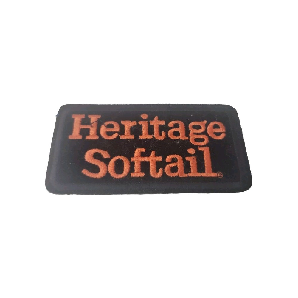 Harley Davidson Patch Emblem Heritage Softail Sewn On Racing