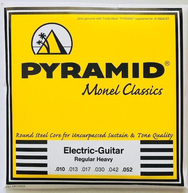 Pyramid Monel Classics Electric Guitar Strings; gauges 10-52