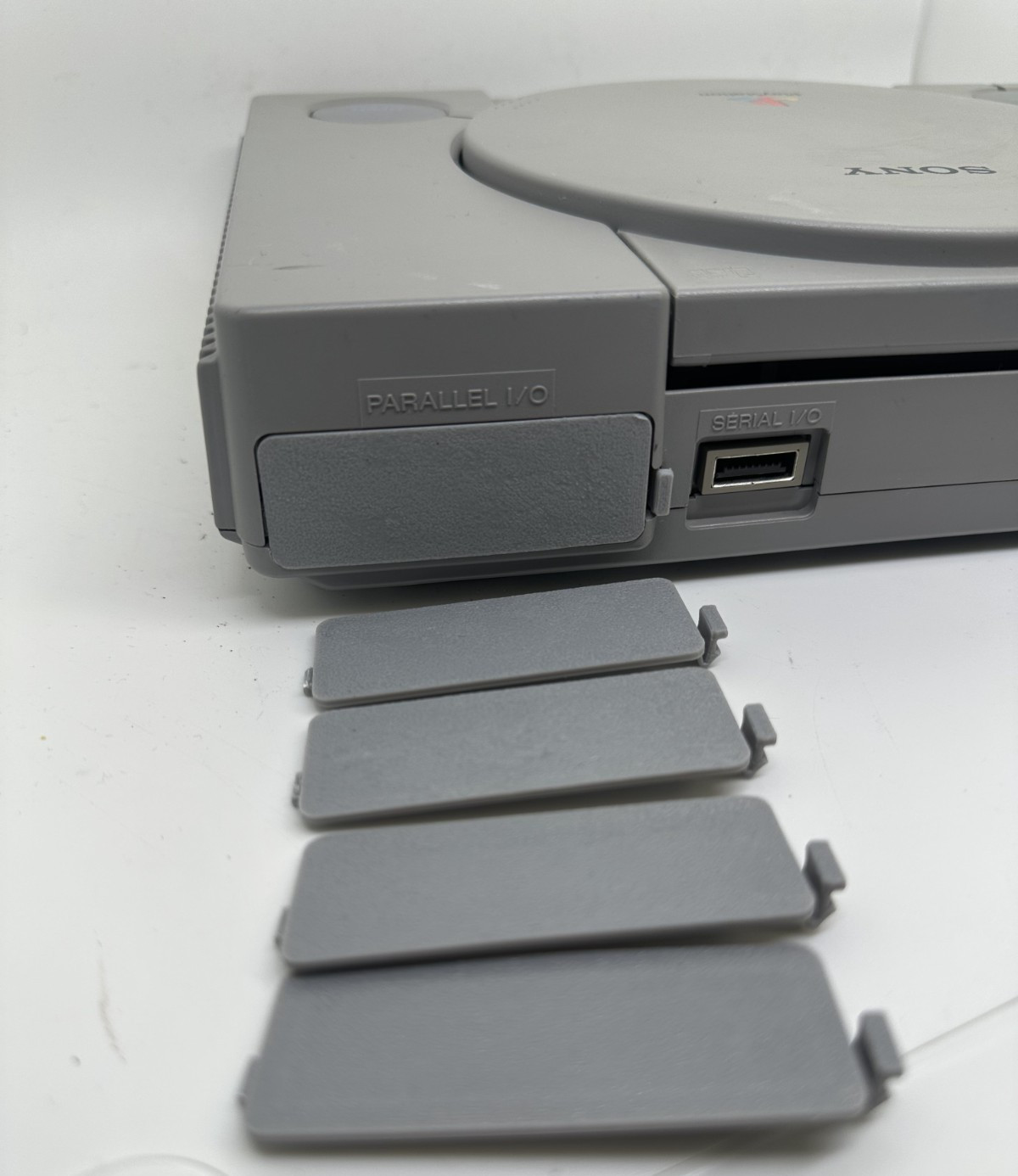 Sony PlayStation 1 PS1 3D Printed Replacement Parallel Port I/O Slot Cover SCPH