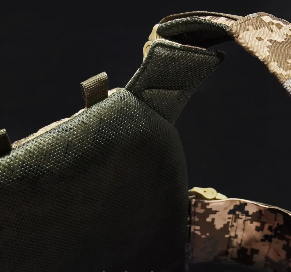 Plate carrier with quick release system pixel💙💛🇺🇦