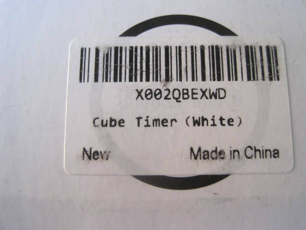 NIB Cube Timer 15, 20, 30 and 60 mintues