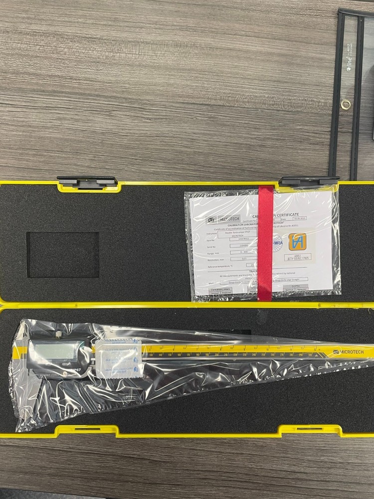 Microtech Double Force Digital Calipers 12 Inch New with Case