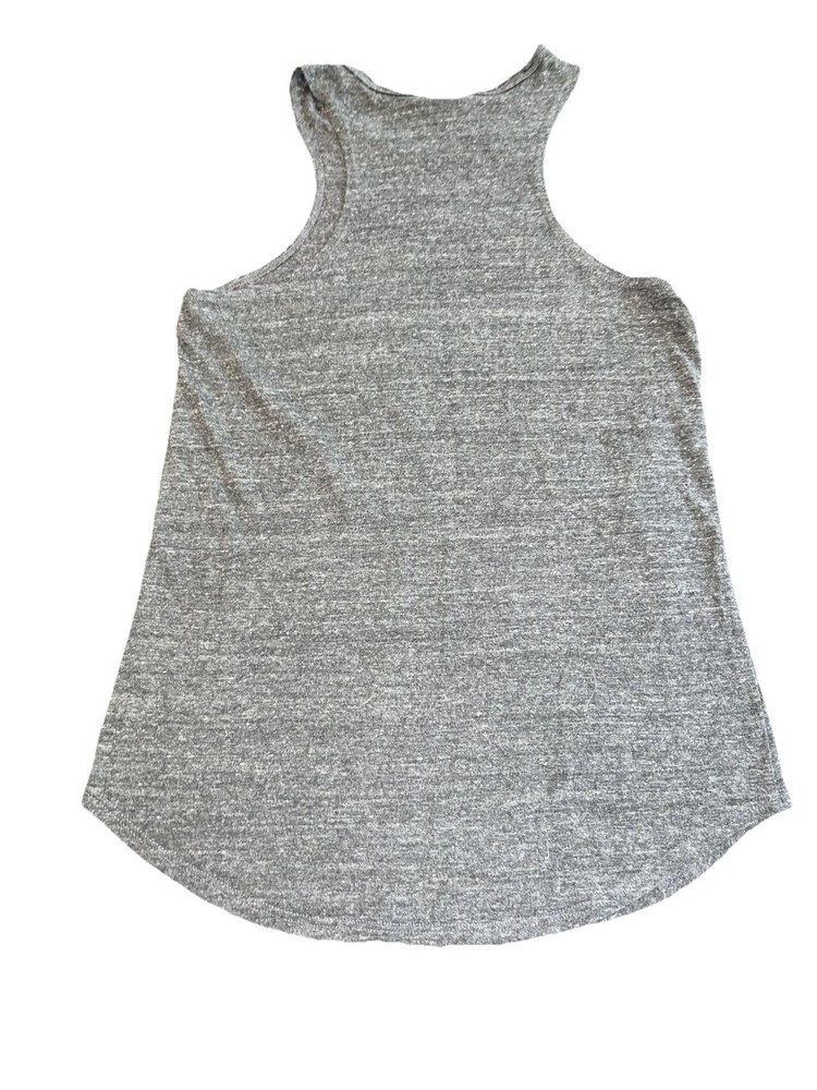 Women’s Vtg KISS’s Band ‘Alive In ‘77!’ 1977 Junk Food Tank Top Shirt Large Gray