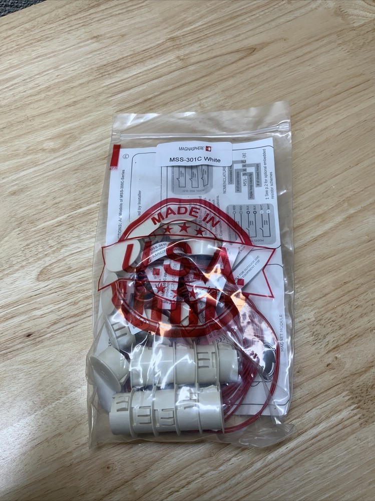 Magnasphere MSS-301C-White 10 Pack 1” Recessed Switch Closed Loop