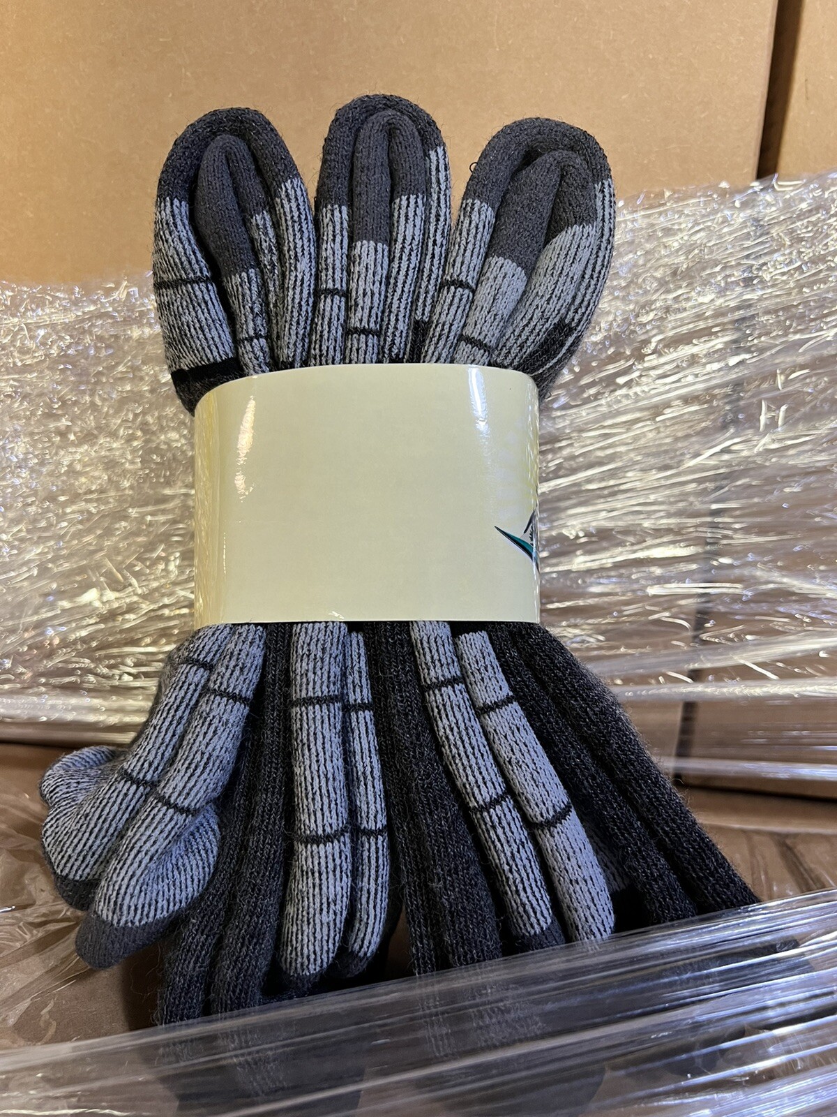 72% Merino Wool Men's MADE IN THE USA WARM HD Thick Hiking Socks 3 Pair Sz 10-13