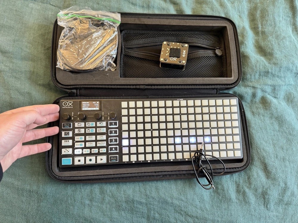 OXI Instruments One Sequencer Bundle - w/ Travel Case, OXI Pipe & OXI Split