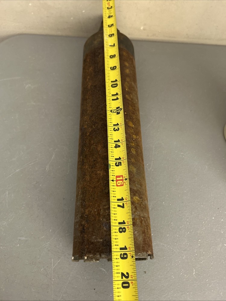 Hilti Diamond Core Drill Bit 4 " - Surface Rust