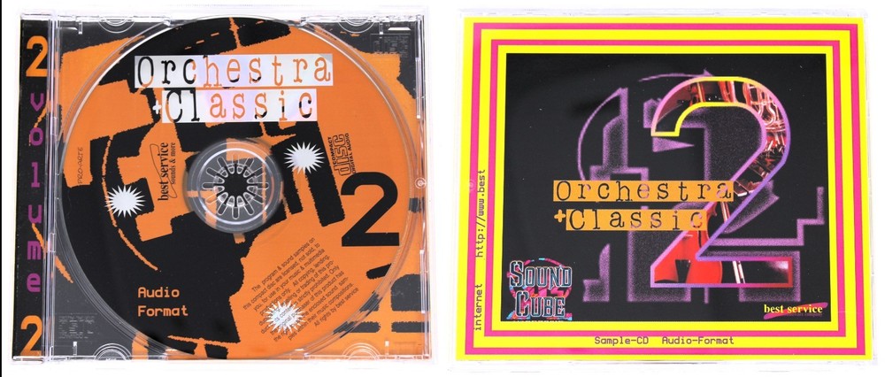 Best Service Sound Cube Audio Format Sample/Sound Library/Sampling 10 CD Box Set