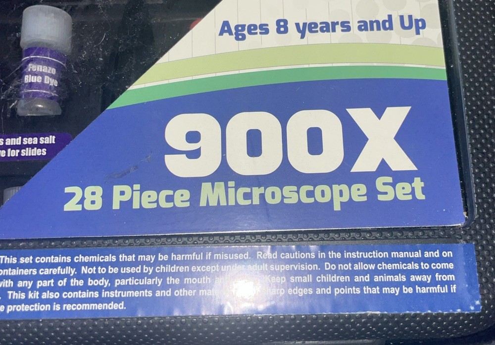 Bresser Explore One Microscope Kit 28 Piece Microscope One Stem 900X Pre Owned