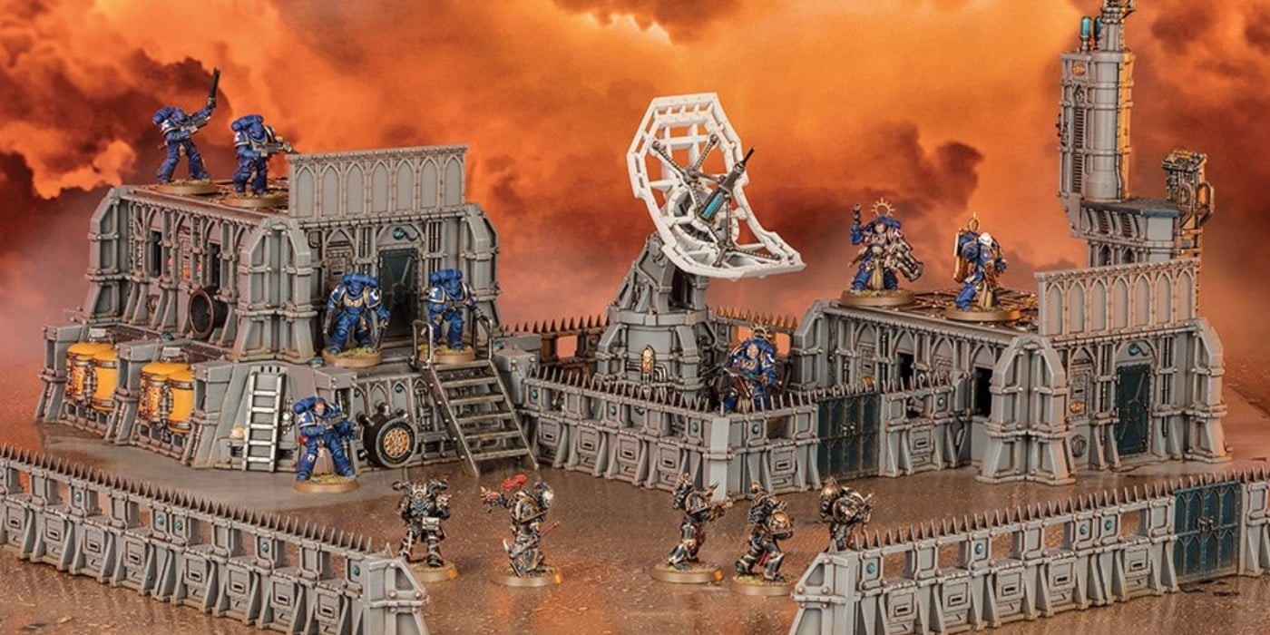 Warhammer 40k Terrain Battlezone Fronteris Nachmund NIS OOP