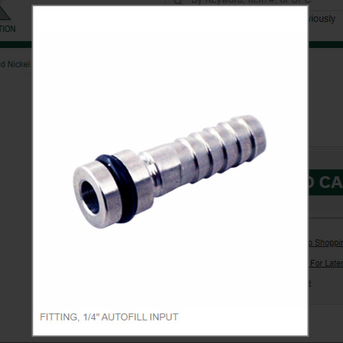 FITTING, 1/4" AUTOFILL INPUT # AF-020