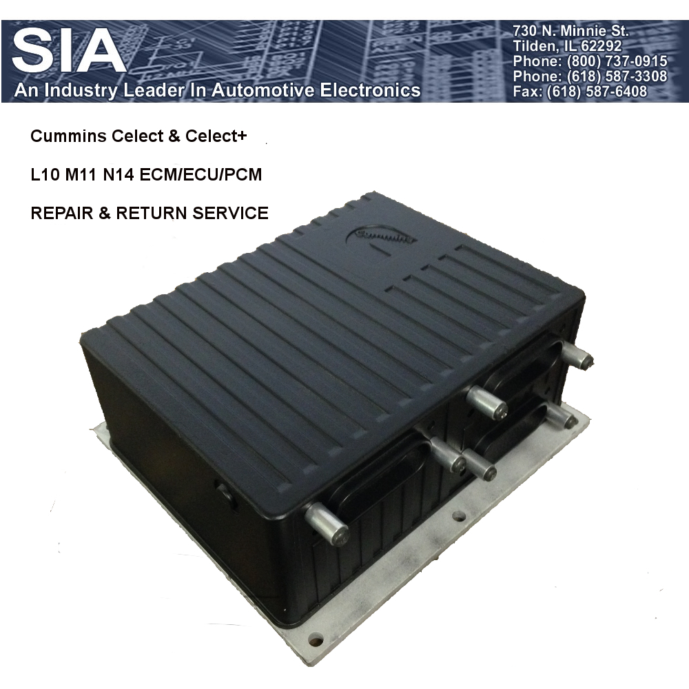 Cummins M11 ECM ECU Repair & Return Cummins M11 Engine Computer
