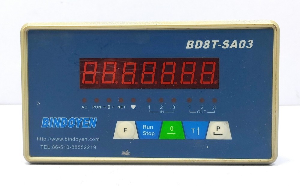 Bindoyen BD8T-SA03 Material Mixing System Injection Machine Controller Display