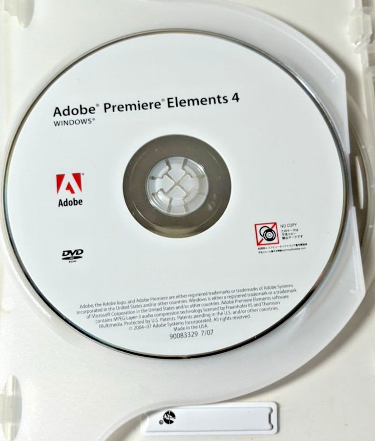 ADOBE Photoshop Elements 6 & Adobe Premiere Elements 4