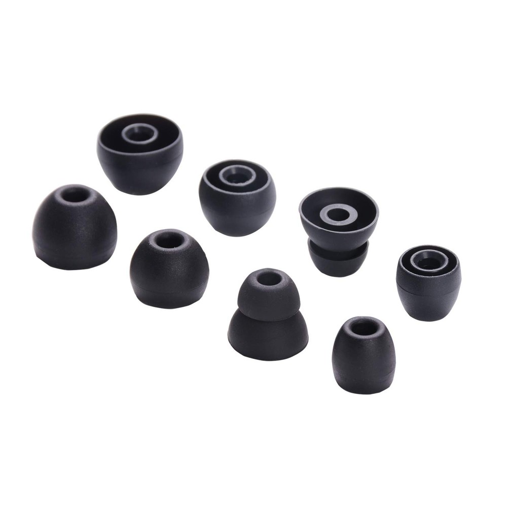 Replacement Eartips Silicone Earbuds Buds Set for Powerbeats Pro small, Black