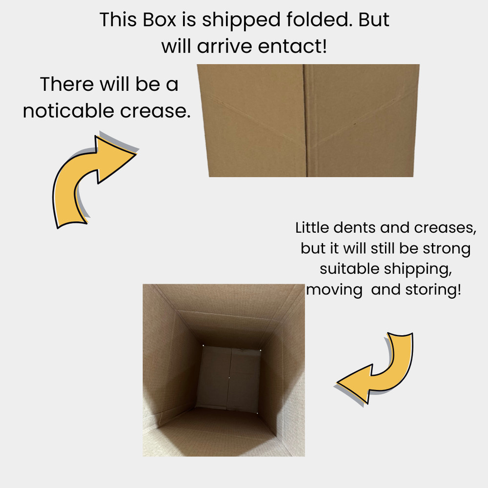 8x8x48 Shipping and Packing Box (2 Pack)