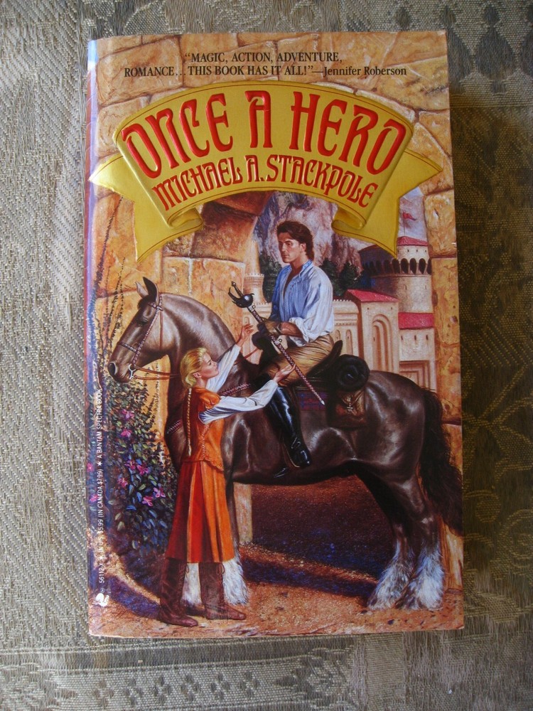 Michael A. Stackpole - Once a Hero - 1994 - paperback