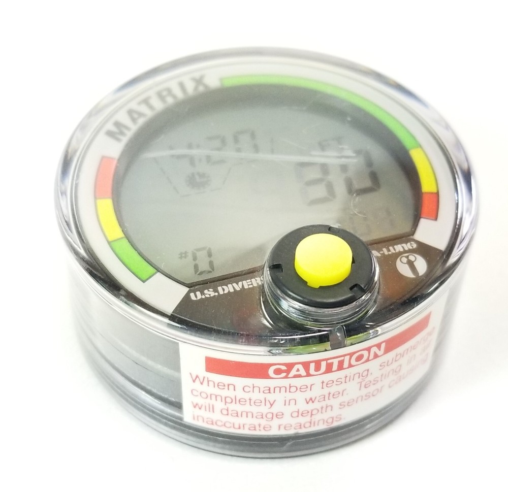 US Divers / Aqua Lung Matrix Scuba Dive Diving Computer Puck Module with Manual