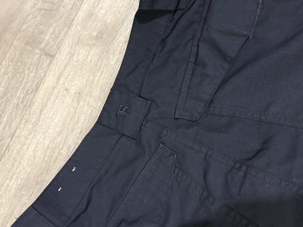 TRU SPEC Mens Regular Work Pants Black Size 34