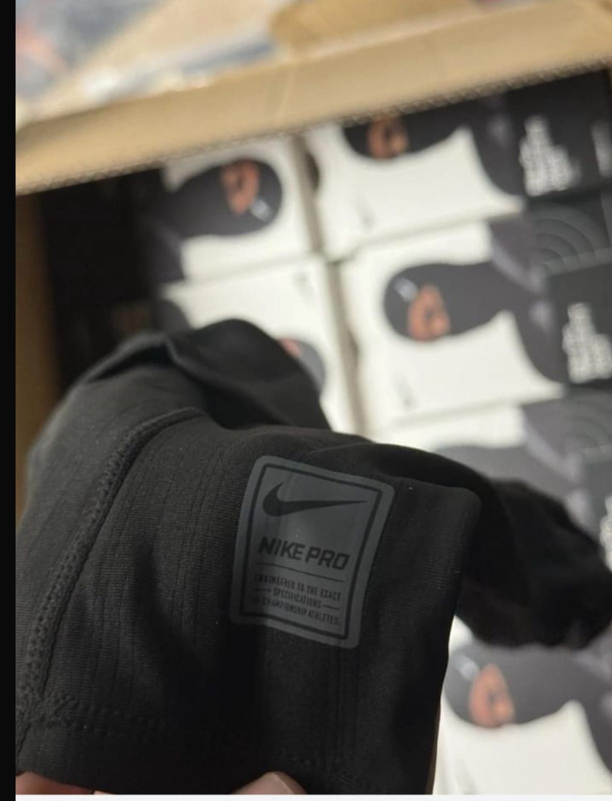 Nike Pro Therma-Fit Hyperwarm Hood Ski Mask,Black