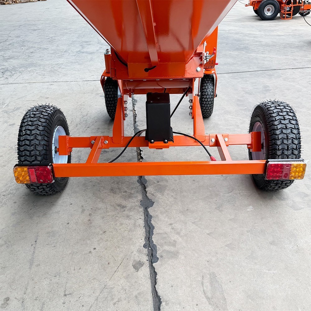 6'' 18hp Wood Chipper 450cc Gas Powered E-start 4-Wheel 12V/9A - FREE SHIPPING