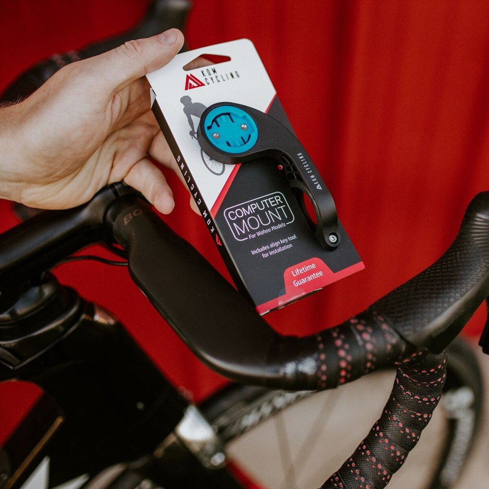 KOM Cycling Wahoo Computer Mount - ELEMNT Black, One Size