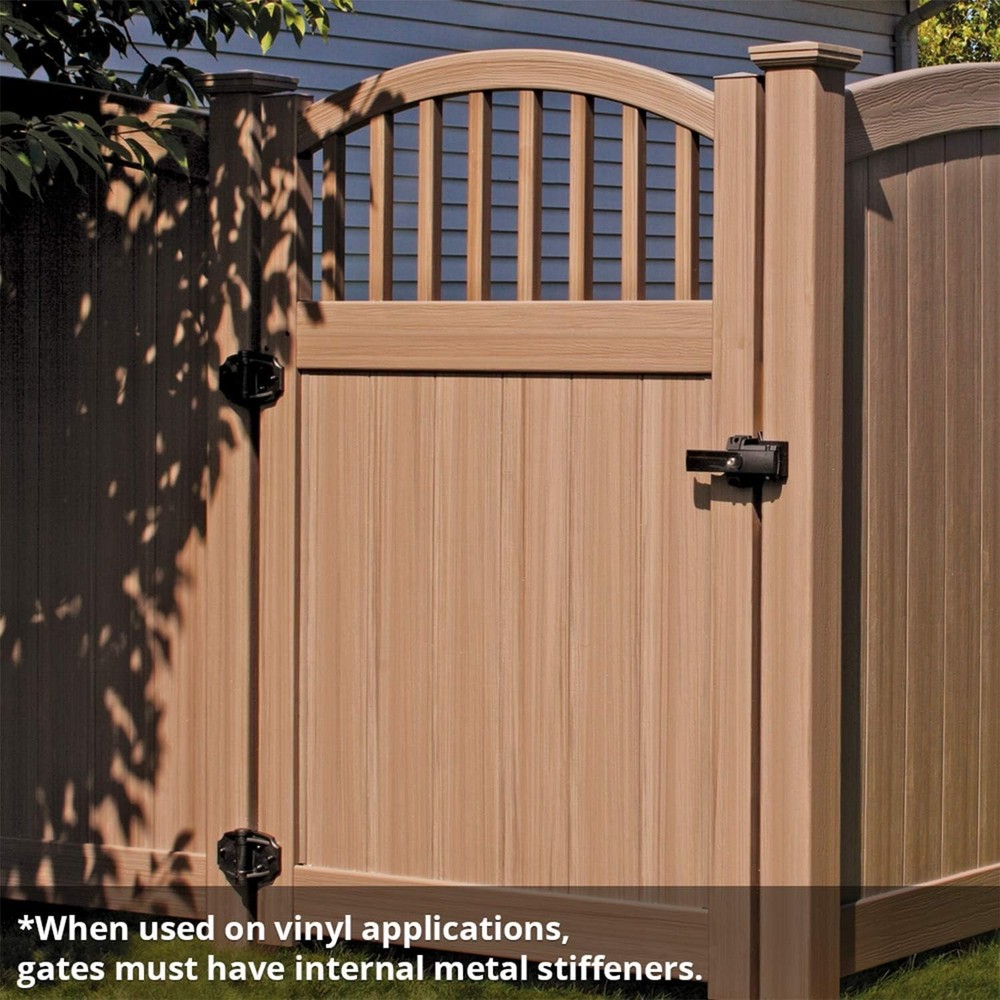 LokkLatch Magnetic Gate Latch with Dual-Sided Push/Pull Design, Key-Lockable ...