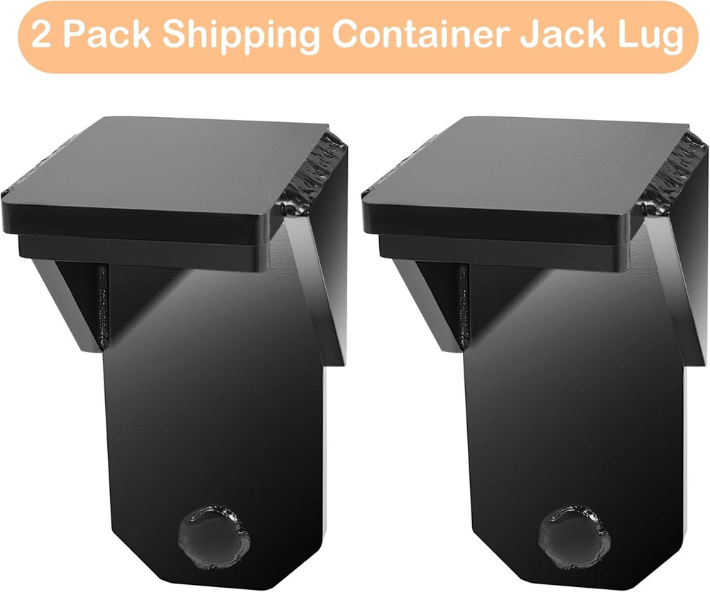 Shipping Container Jack Lug,2 Pack Shipping Container Leveling Jacks,Shipping Co